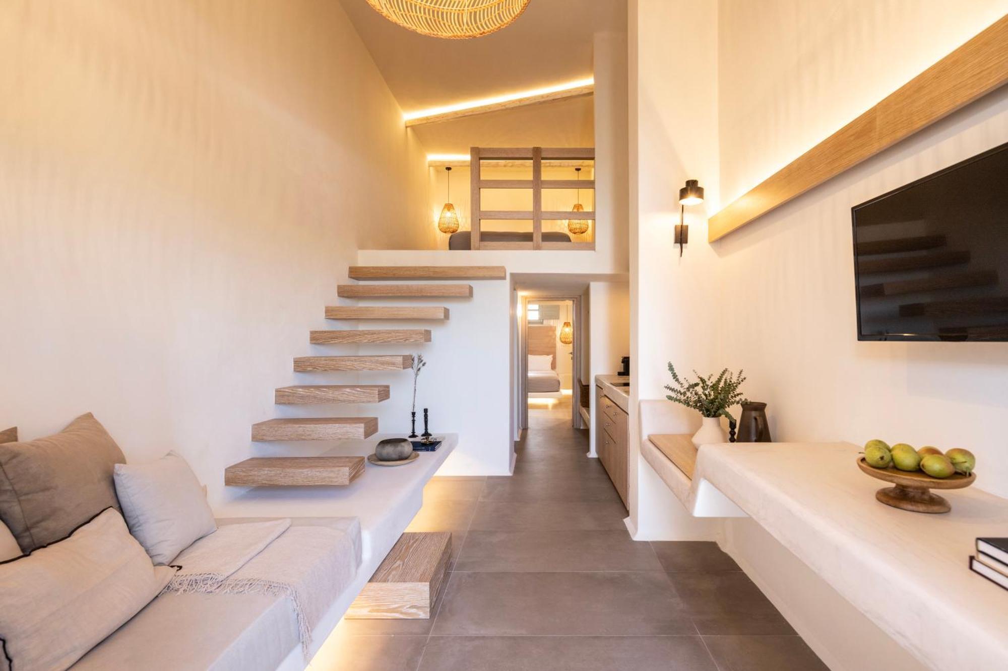Frescoes Luxury Suites By Kb Hospitality Mesaria Exterior foto
